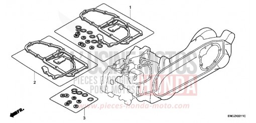 TROUSSE DE JOINT B FJS600A4 de 2004